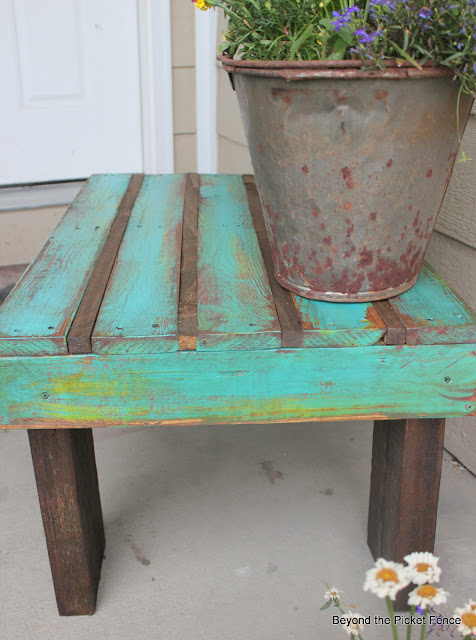 Beyond The Picket Fence: Coffee Pallet