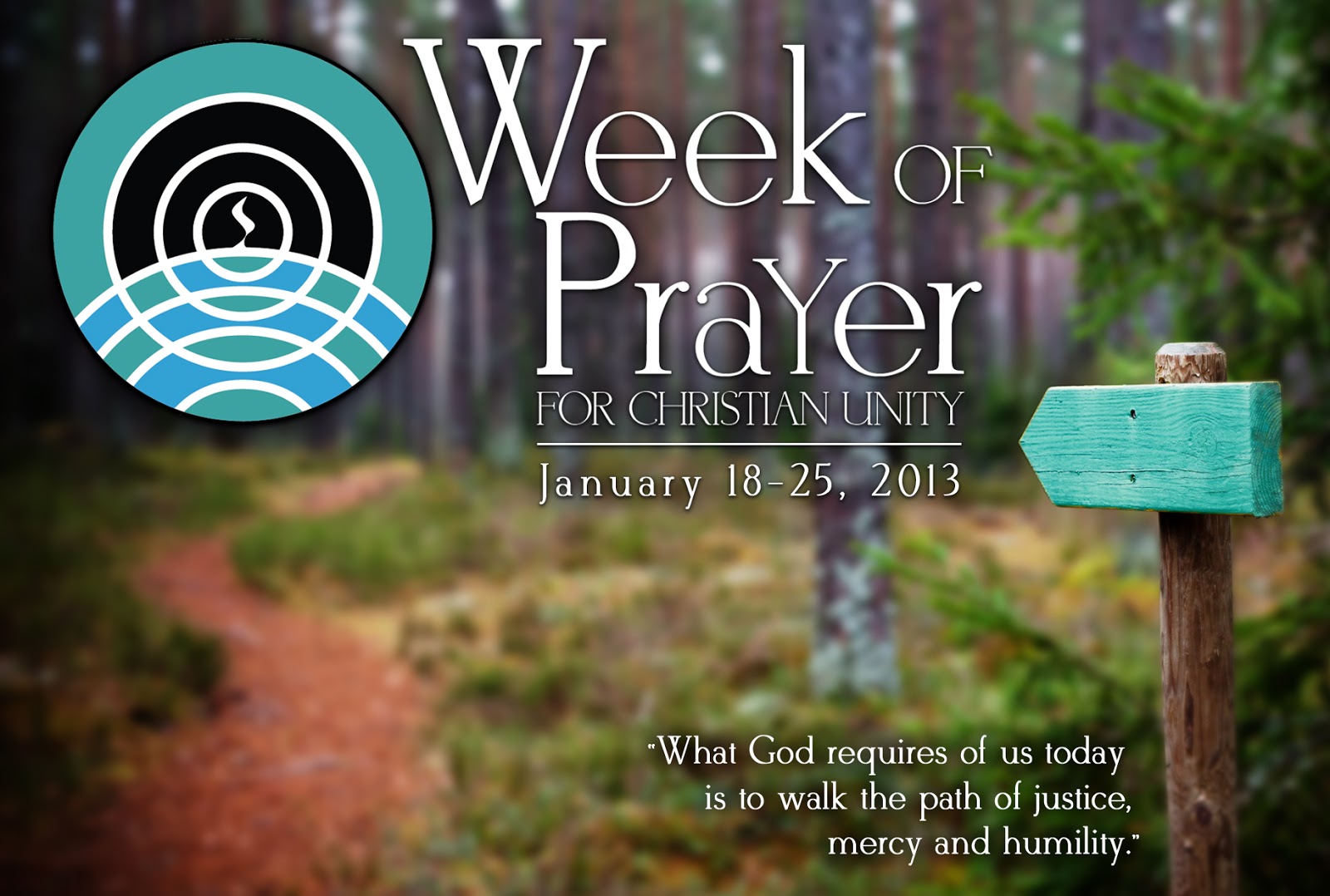 Dom Donald's Blog Week of Prayer for Christian Unity 2013