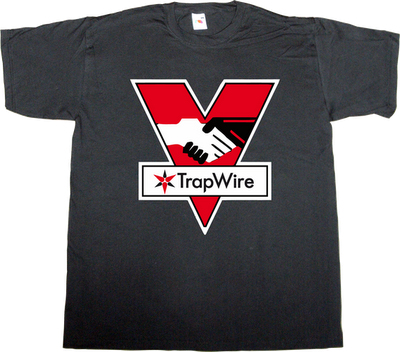 wikileaks big brother future trapwire t-shirt ephemeral-t-shirts