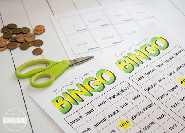 FREE Parts Of Speech Game free-parts-of-speech-game