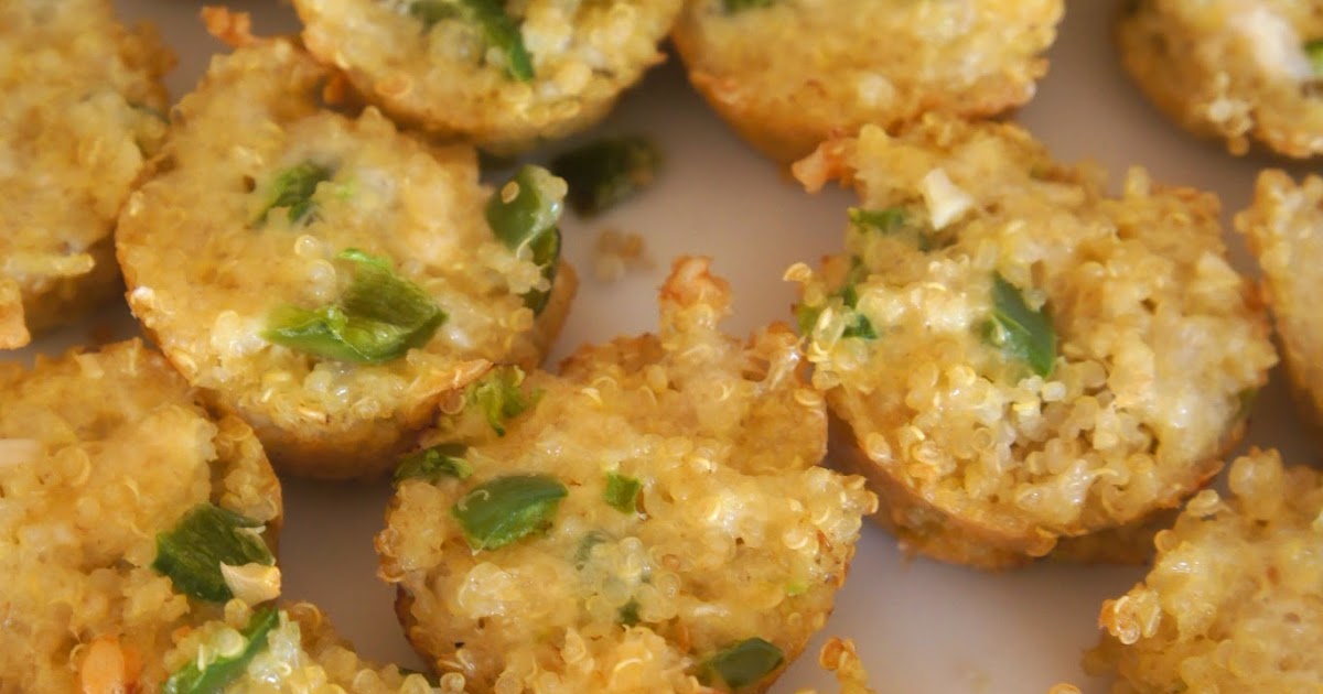 Savory Sweet and Satisfying Jalapeño Popper Quinoa Bites