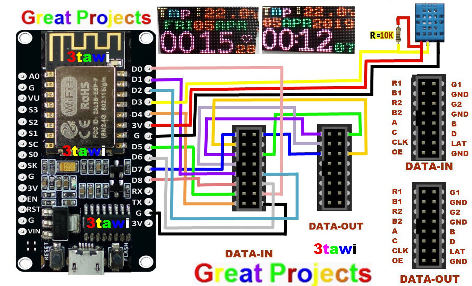 Nodemcu esp8266 проекты