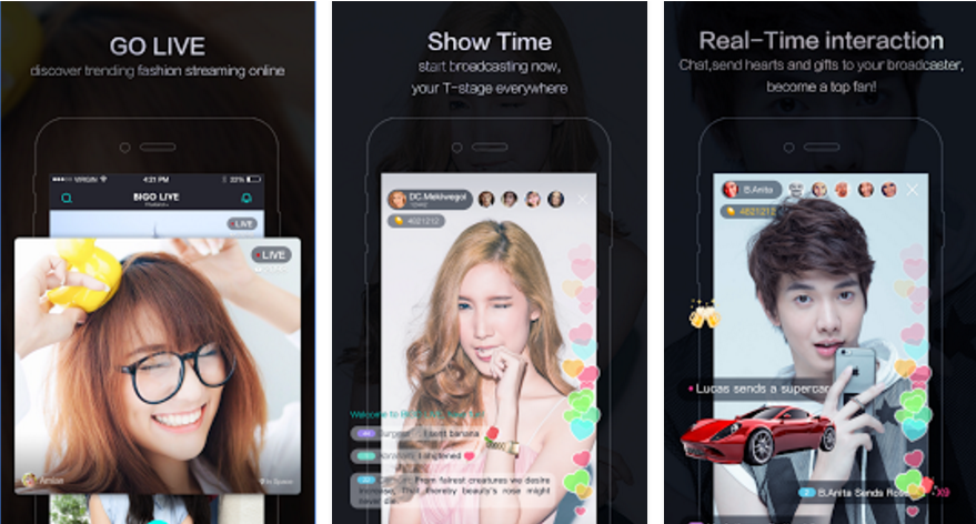 Tải BIGO LIVE cho điện thoại Android, iOS, Windows Phone Tải BIGO LIVE cho điện thoại Android, iOS, Windows Phone