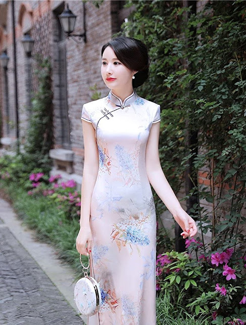 Beautiful White Cheongsam Qipao Dresses For Women
