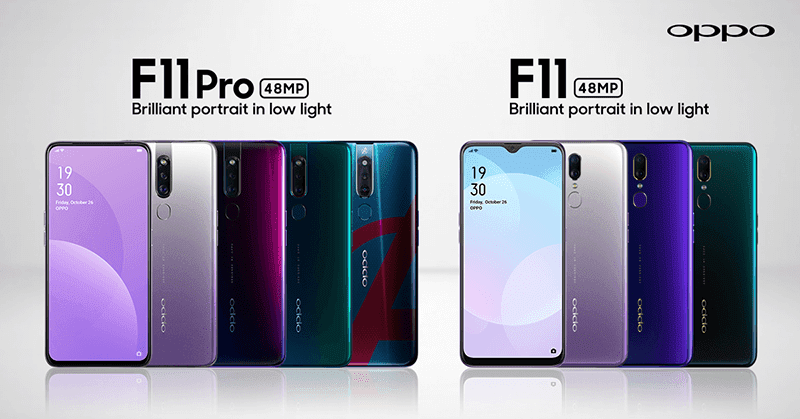 OPPO's limited edition F11 Pro Waterfall Gray and F11 Jewelry White now in stores