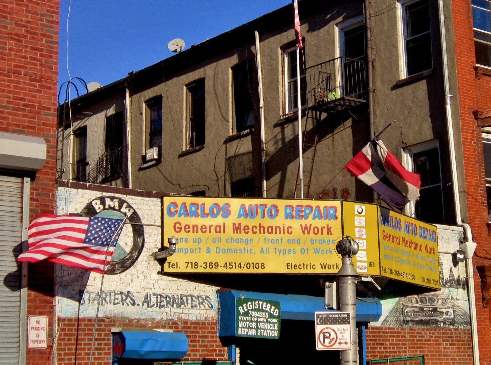One More Folded Sunset: Carlos Auto Repair