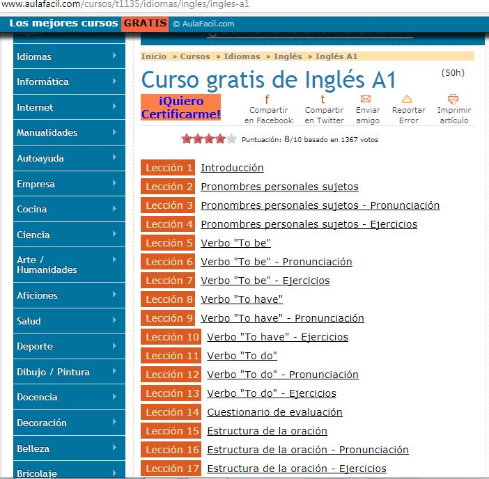 Aprender Ingles Gratis En Linea Sin Salir De Aquí E62