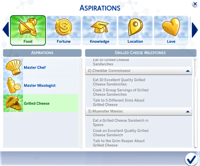 Sims 4 cheats aspiration psawedutch