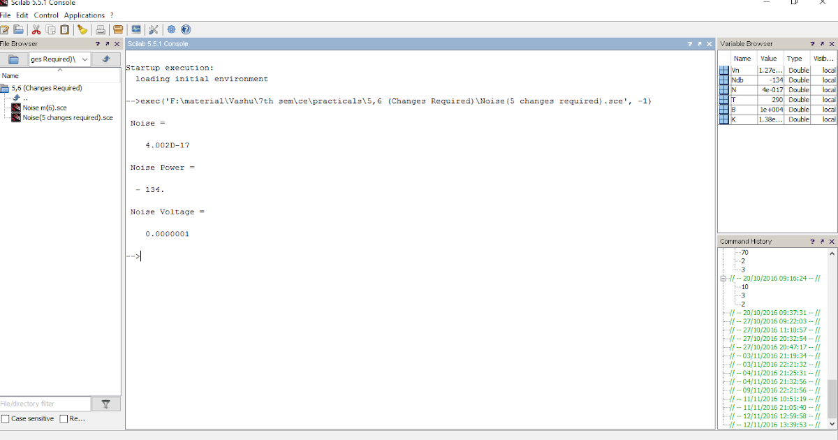Curly-Code: Calculate the thermal noise or white noise, Noise Power ...