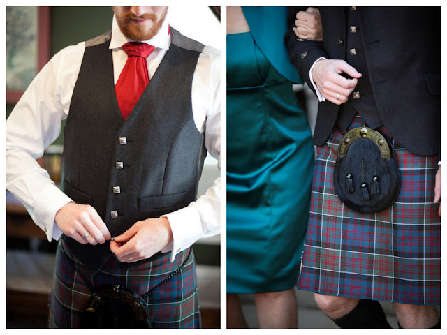 vintage DIY Scottish wedding in Texas