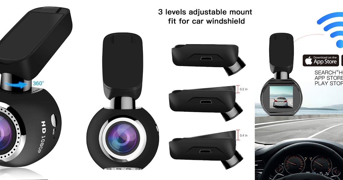 HQBKING Wifi Car Dash Cam Full HD 1080P Mini Dash Cam Review