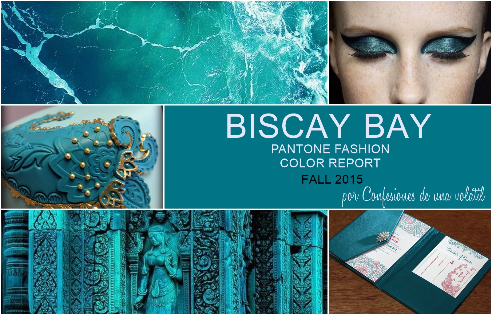 Pantone Fashion Color Report 2015: Biscay bay - Confesiones de una volátil