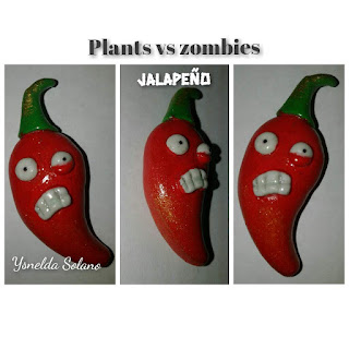 Jalapeño de Planst vs Zombies Plants-vs-Zombies-en-porcelana-fría-Parte-1