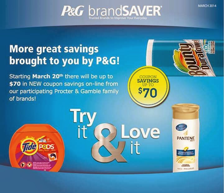 CCF Canada P G Brandsaver Coupons CCF Canada P G Brandsaver Coupons