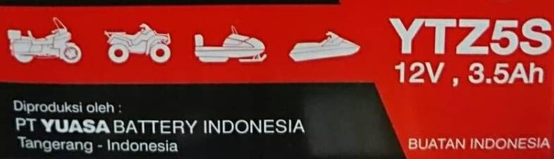 Aki Yuasa YTZ5S Untuk Motor Apa ? Ini Daftarnya !!! - Satupiston.com