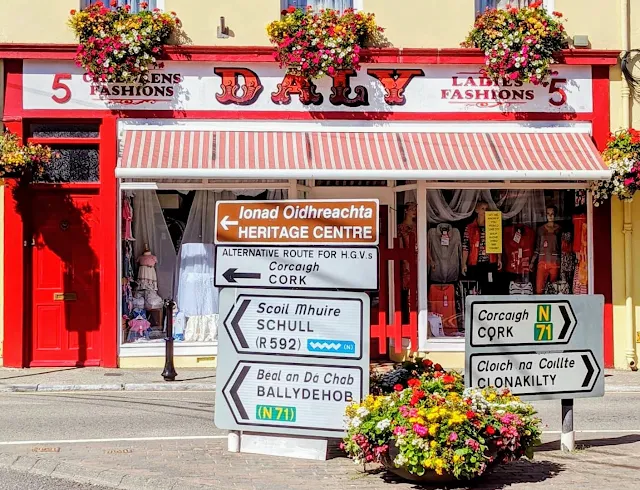 West Cork Ireland - Shopfront in Skibbereen