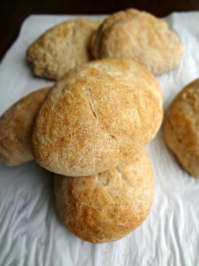 The Cooking Actress Easy Whole Wheat Hoagie Rolls