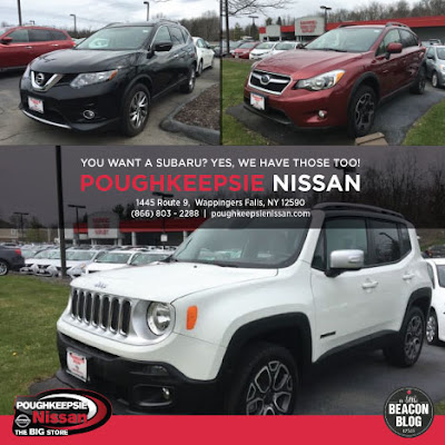 Getting to Poughkeepsie Nissan from Beacon is so easy - we've got the scenic route for you. Once there, you can even buy a Subaru!
