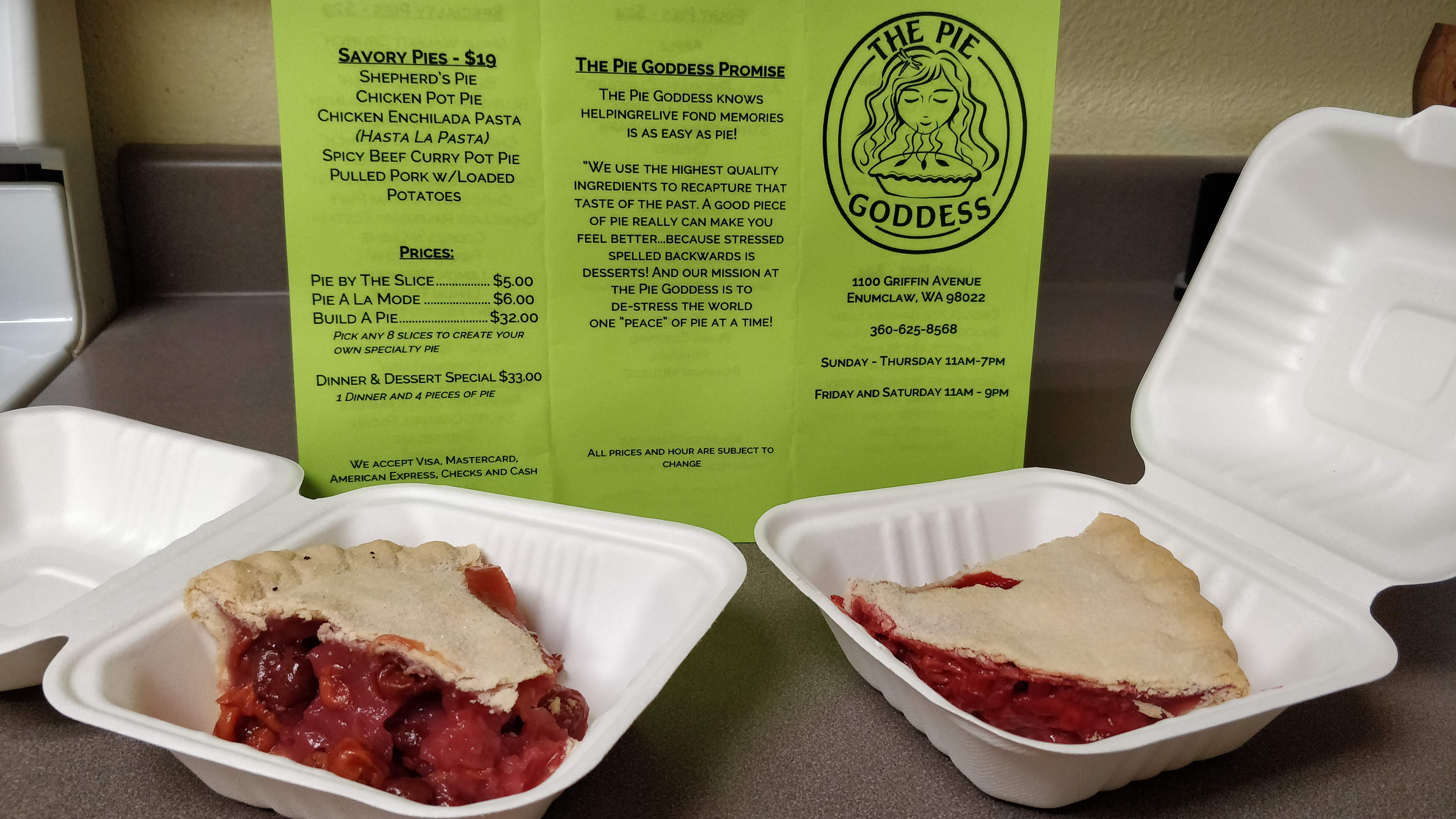 Oh My Goodness, The Pie Goddess