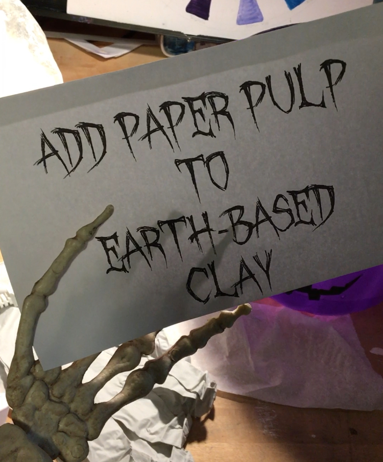 Tutorial Kilnfired Paper Clay