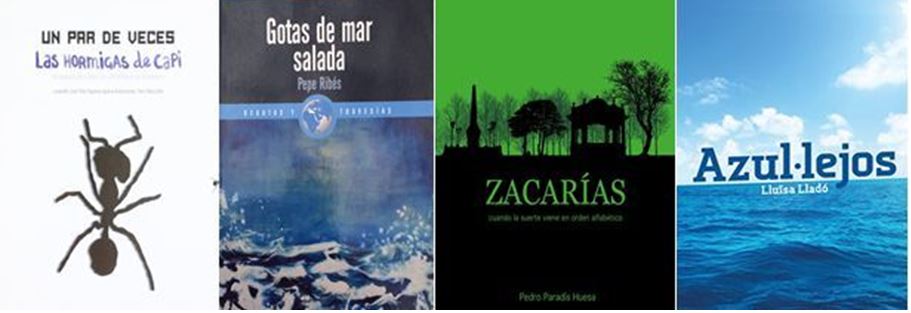 Algunos libros de autores que han pasado por nuestro taller de escritura