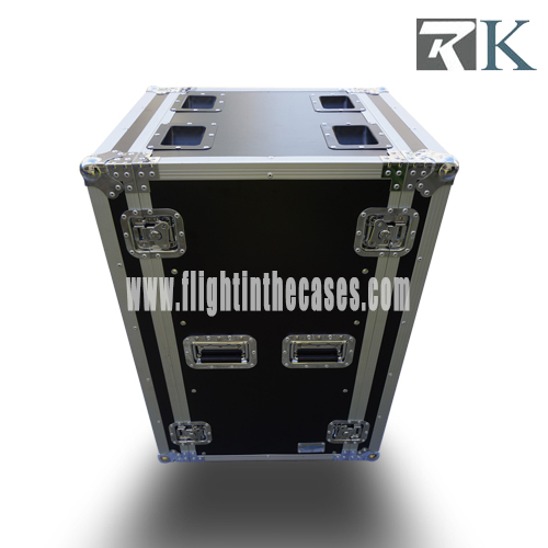 18U AMPLIFIER FLIGHT CASE CUSTOM ROAD TRUNK