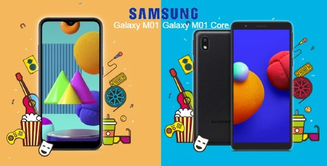 Samsung Galaxy M01 and M01 Core Price in Nepal