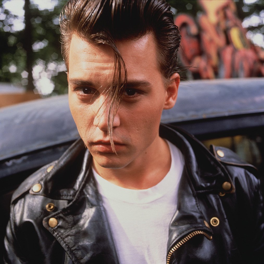 Pictures of Johnny Depp as 1950s Teen Rebel Wade 