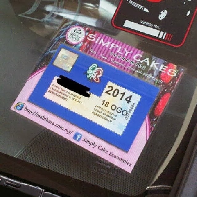 Custom Made Sticker Kereta It's Khดlid babe!