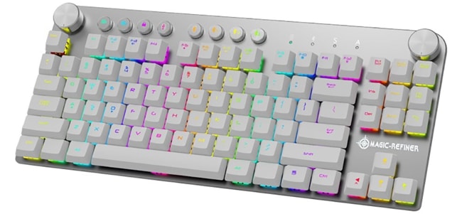 DoCooler Magic Refiner MK-11 Mechanical Tenkeyless keyboard.