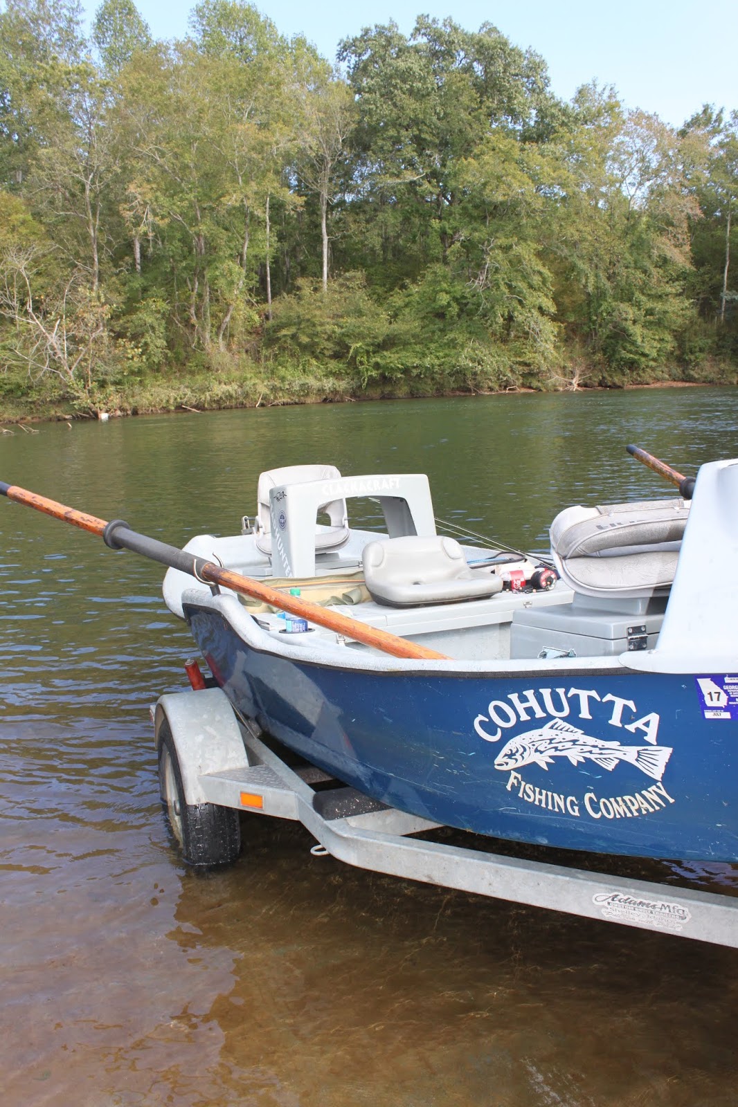 Lowcountry outdoors Fly Fishing for Spotted Bass on Etowah River