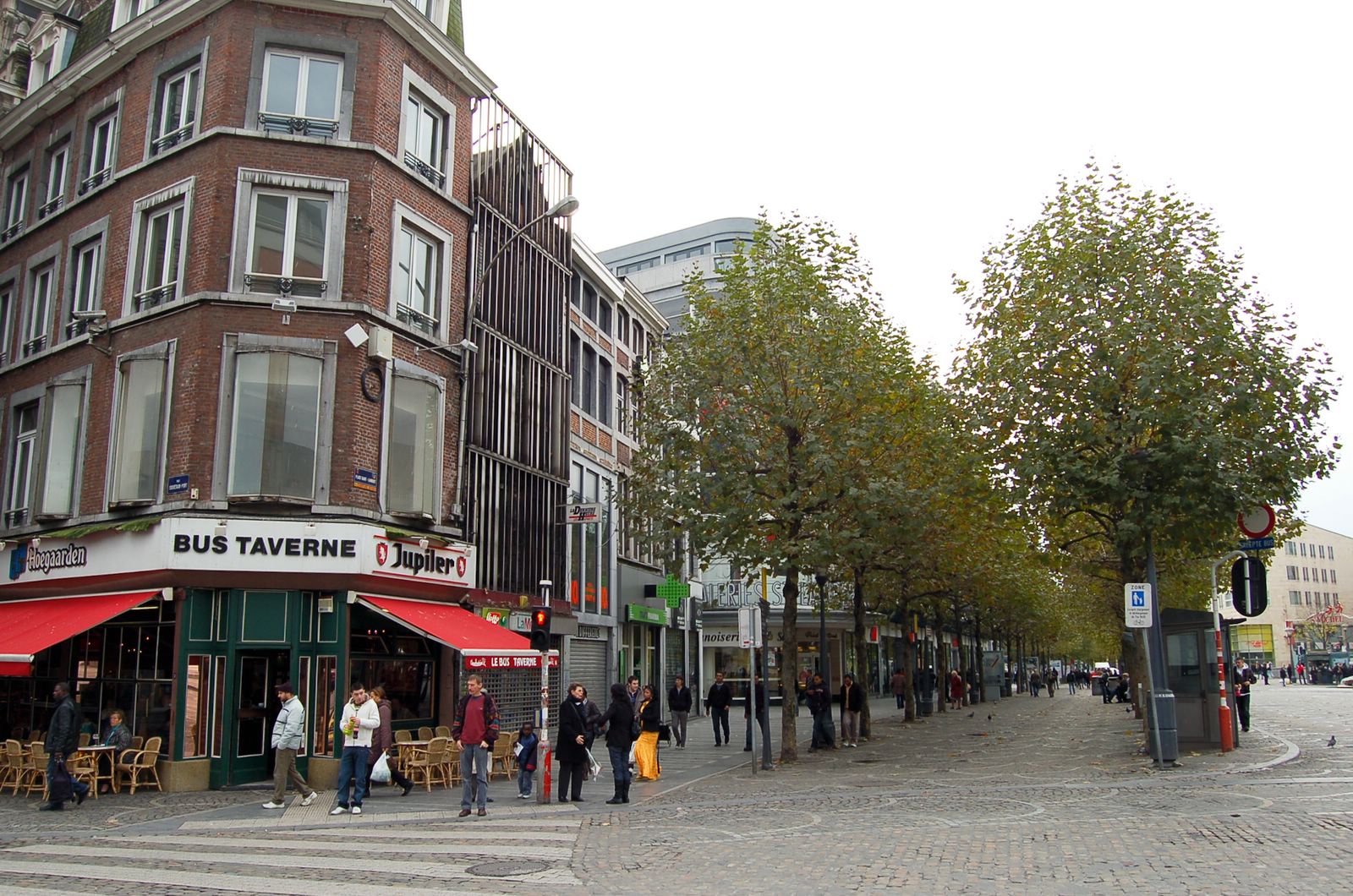la ville de liege et ses quartiers L place du marché , st lambert et