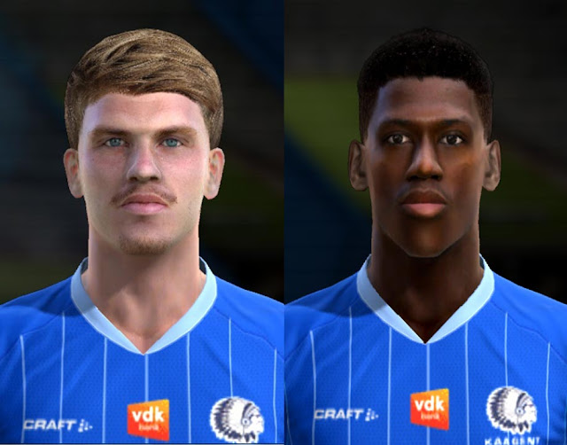Pes 2013 Eric Smith And Jonathan David Face Kazemario Evolution