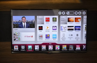 How to surf the Web on Smart TVs from LG?