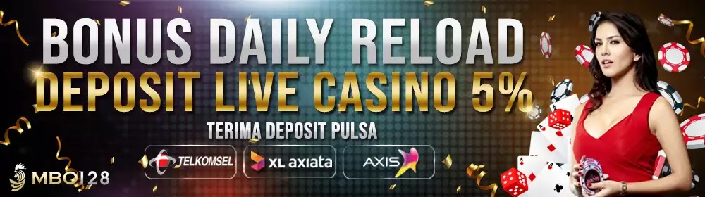 bonus daily reload casino mbo128