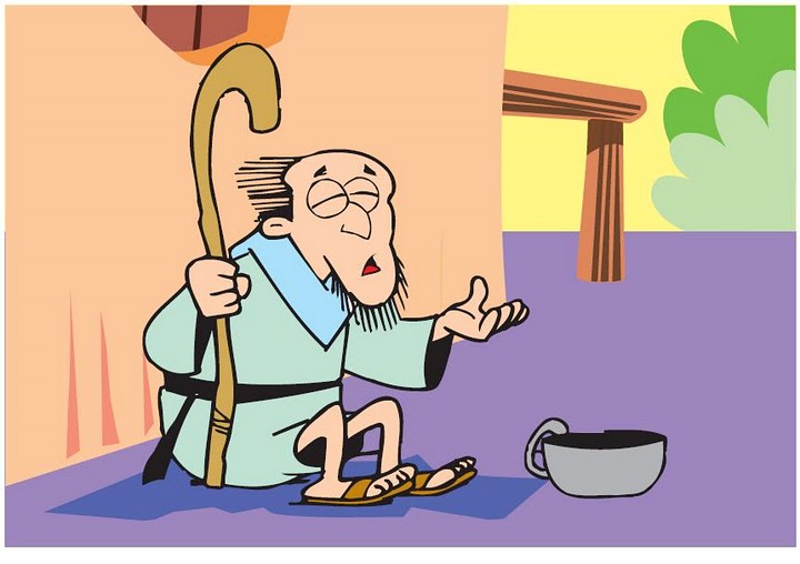 Comunidade Kids Jesus cura o cego Bartimeu