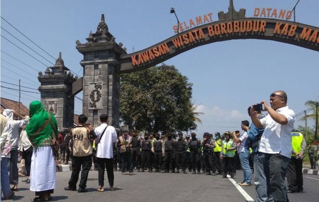 Ormas Anti Pancasila Hendak Kepung Candi Borobudir Ormas Anti Pancasila Hendak Kepung Candi Borobudir