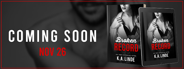 Broken Record by K.A. Linde Cover Reveal