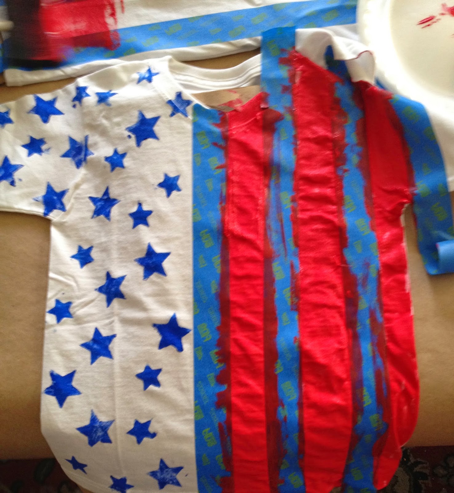 Ramona Avenue: Quick and Easy Fourth of July t-shirts