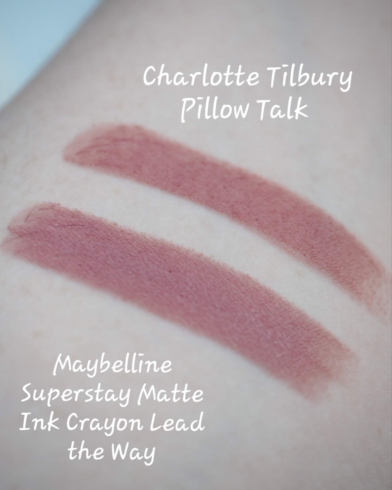 Charlotte Tilbury Pillow Talk Lipstick Dupe
