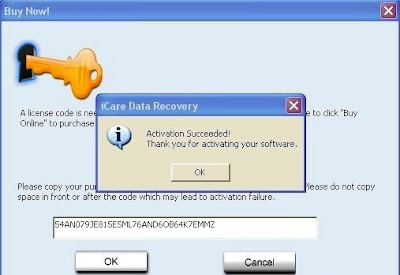 icare data recovery free code