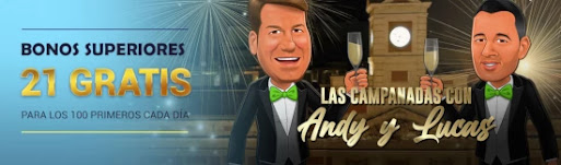 Todoslots Las Campanadas con Andy & Lucas 21 bonos superiores gratis Todoslots Las Campanadas con Andy & Lucas 21 bonos superiores gratis