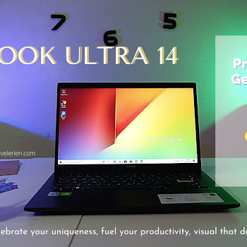 ASUS VivoBook Ultra 14 Laptop Stylish dan Bertenaga Untuk Anak Muda yang Kreatif dan Dinamis