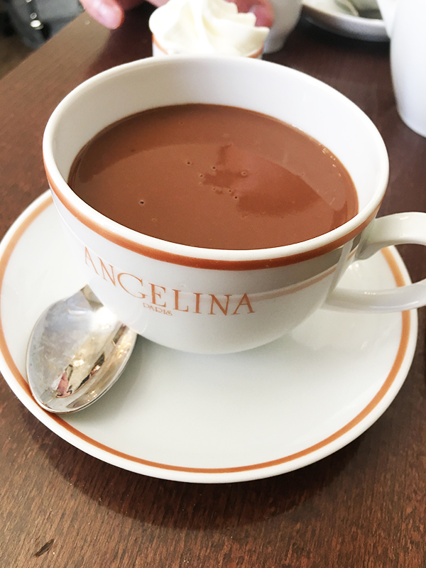 Angelina hot chocolate