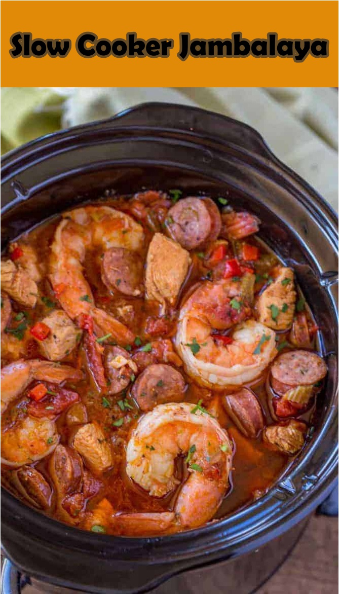 SLOW COOKER JAMBALAYA Cook, Taste, Eat