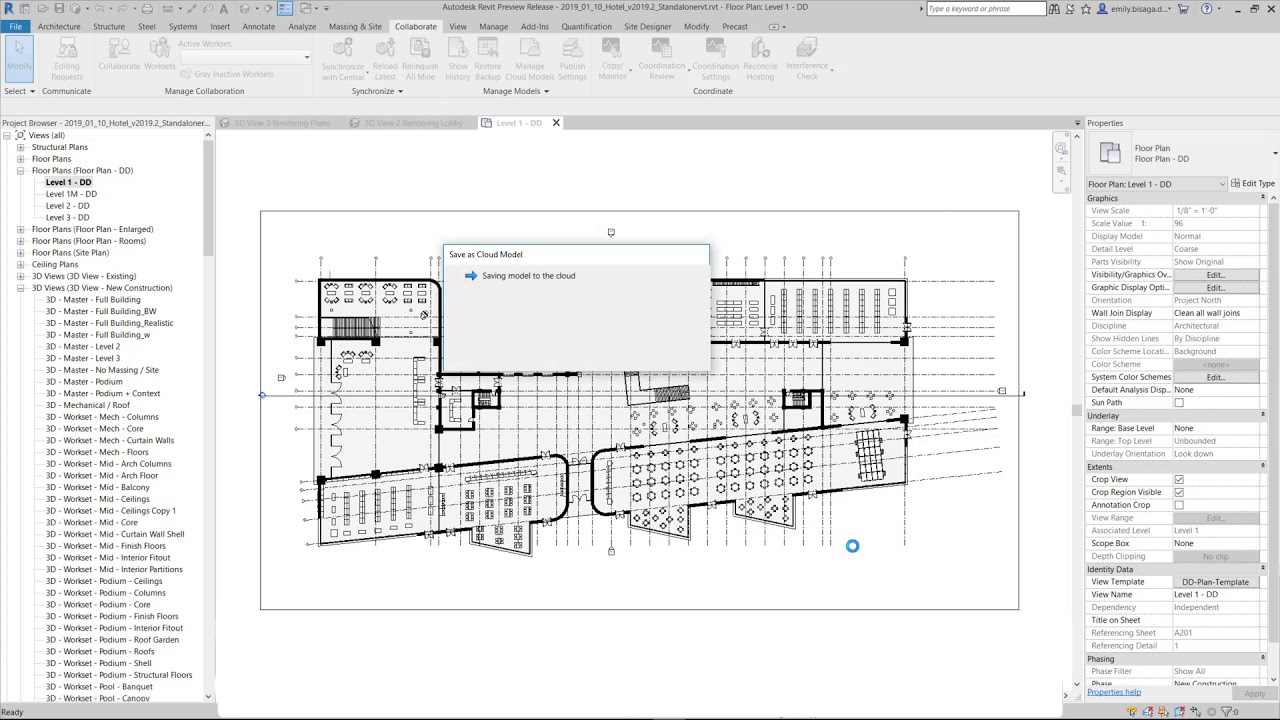 Revit Cloud Model Modelos de Revit directamente en la nube cadBIM3D