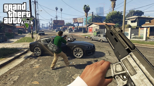 لعبة GTA Grand Theft Auto 5 كاملة للأندرويد - تحميل مباشر