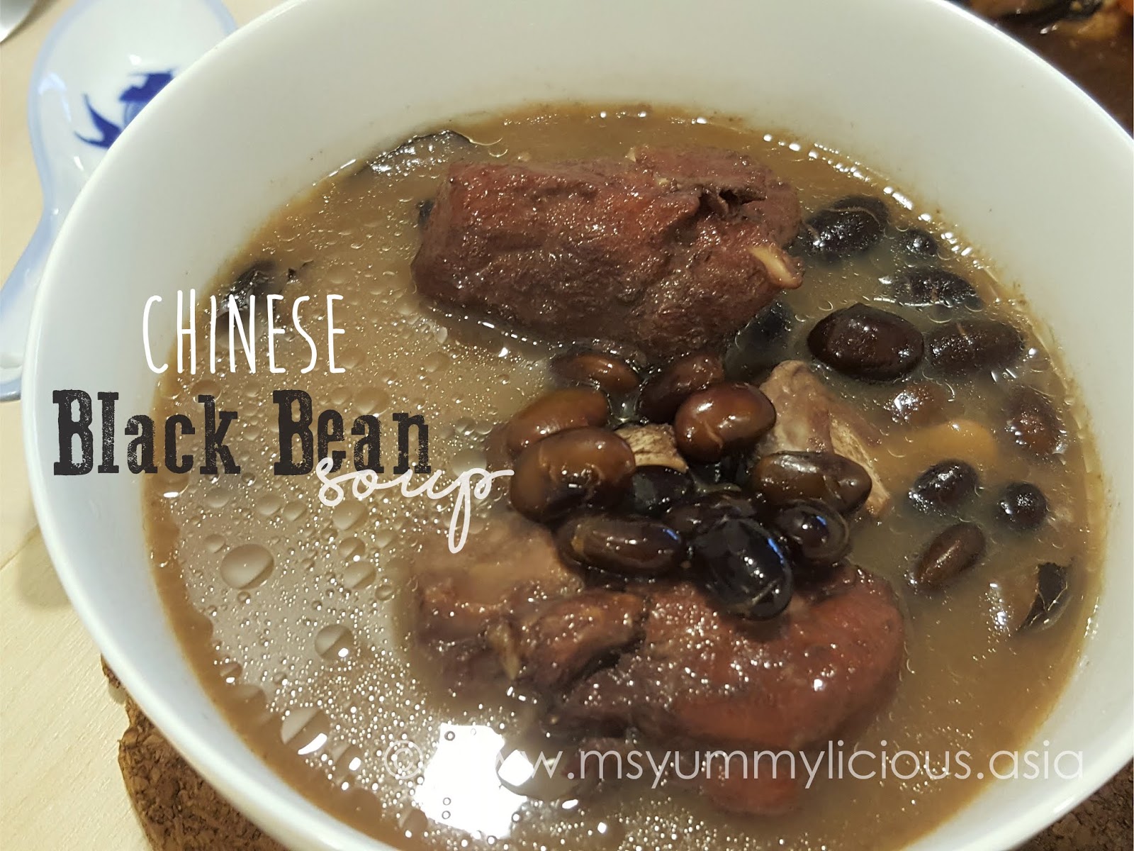 Chinese Black Bean Soup - Yummy~licious + Baby~licious