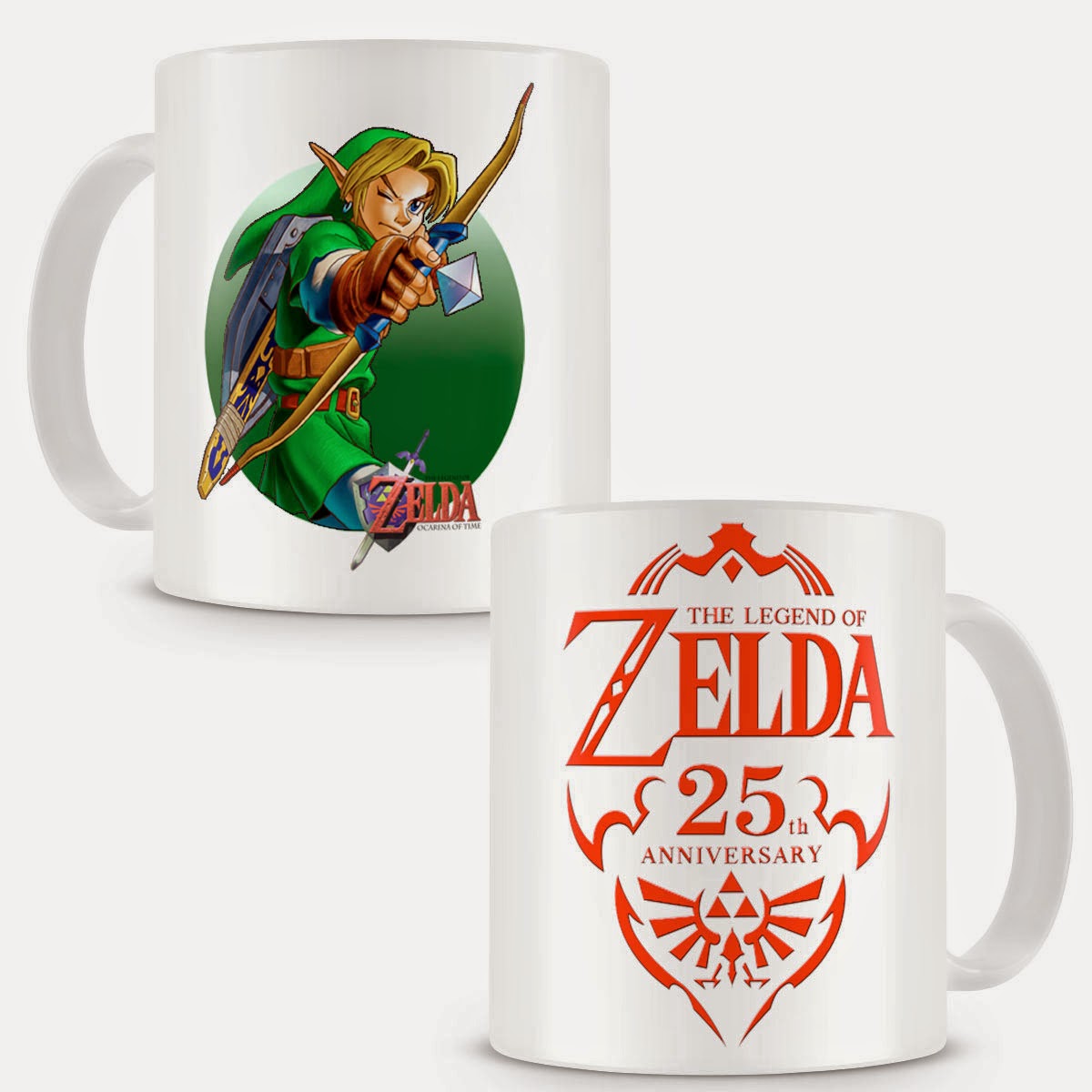 Taza Legend of Zelda 25 Aniversario