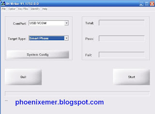 NVRAM FIRMWARE FILES: SN Writer Tools IMEI